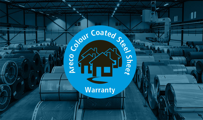 Areco Colour Coated Warranty